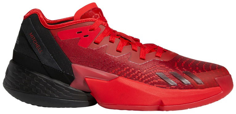 Sneakers og sko adidas Performance Donovan Mitchell D.O.N. Issue #4 Rød | gx6886, 0
