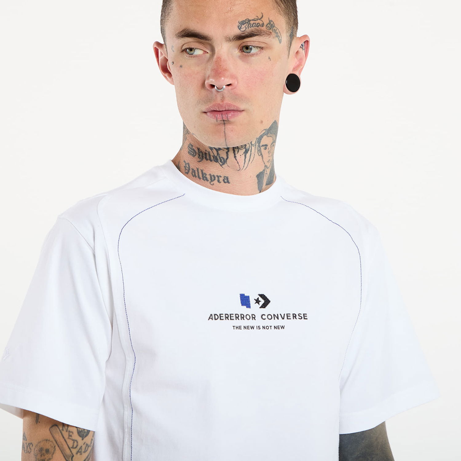 T-shirt Converse Converse x ADERERROR T-Shirt Hvid | 10028709-A01, 1
