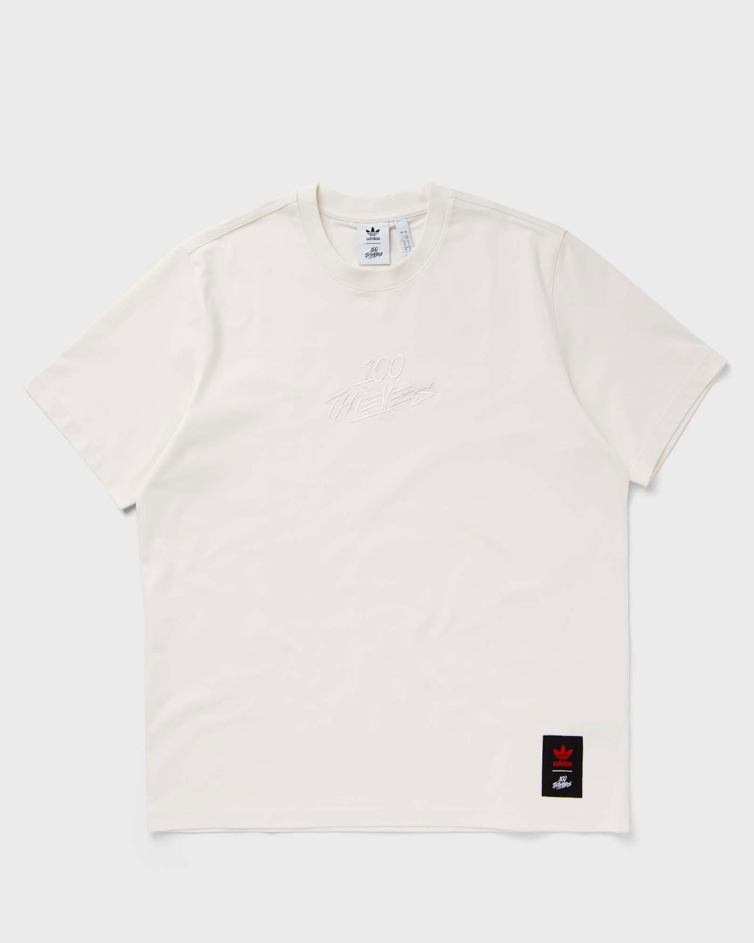 T-shirt adidas Originals 100 x Thieves TEE Hvid | IW4593, 0