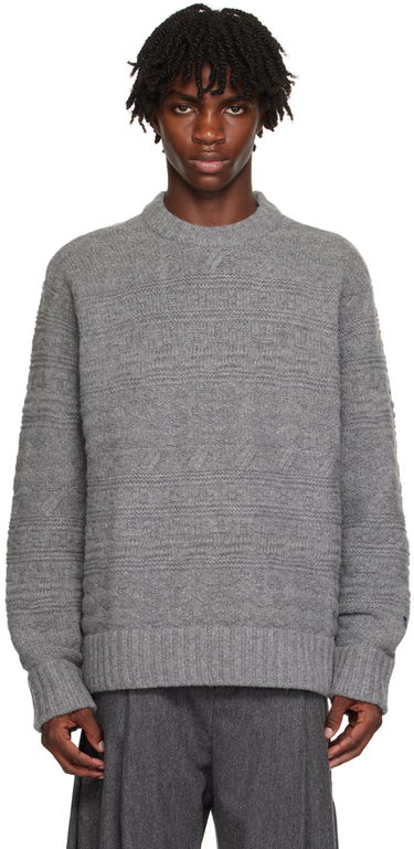 Sweater ADER ERROR Oversized Sweater Grå | BMADFWKT0305GR, 0