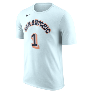 T-shirt Nike Victor Wembanyama San Antonio Spurs Essential City Edition Short Sleeve T-Shirt Blå | HJ2789-477, 0