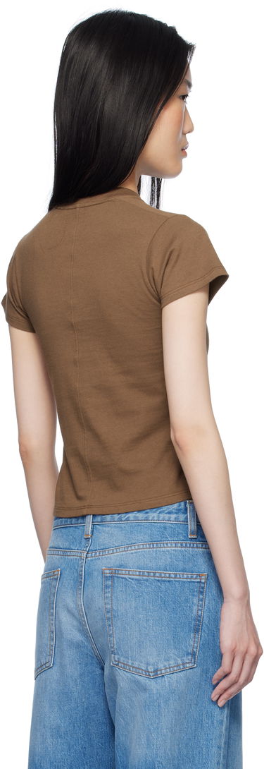 Crop top The Row The Row Tommy T-Shirt Brun | 7727-K603, 2