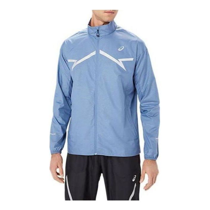 Vindjakke Asics Lite Show Running Jacket Blå | 2011C875-401, 0