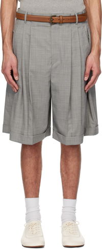 Hed Mayner Pleated Shorts