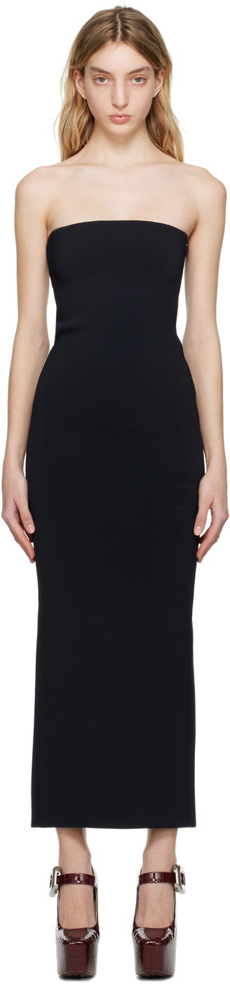 Kjole Bottega Veneta Compact Maxi Dress Sort | 724616 V2M10