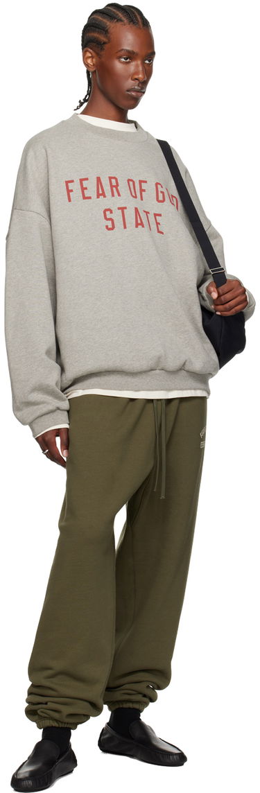 Sweatshirt Fear of God Crewneck Sweatshirt Grå | 192BT246261F, 4