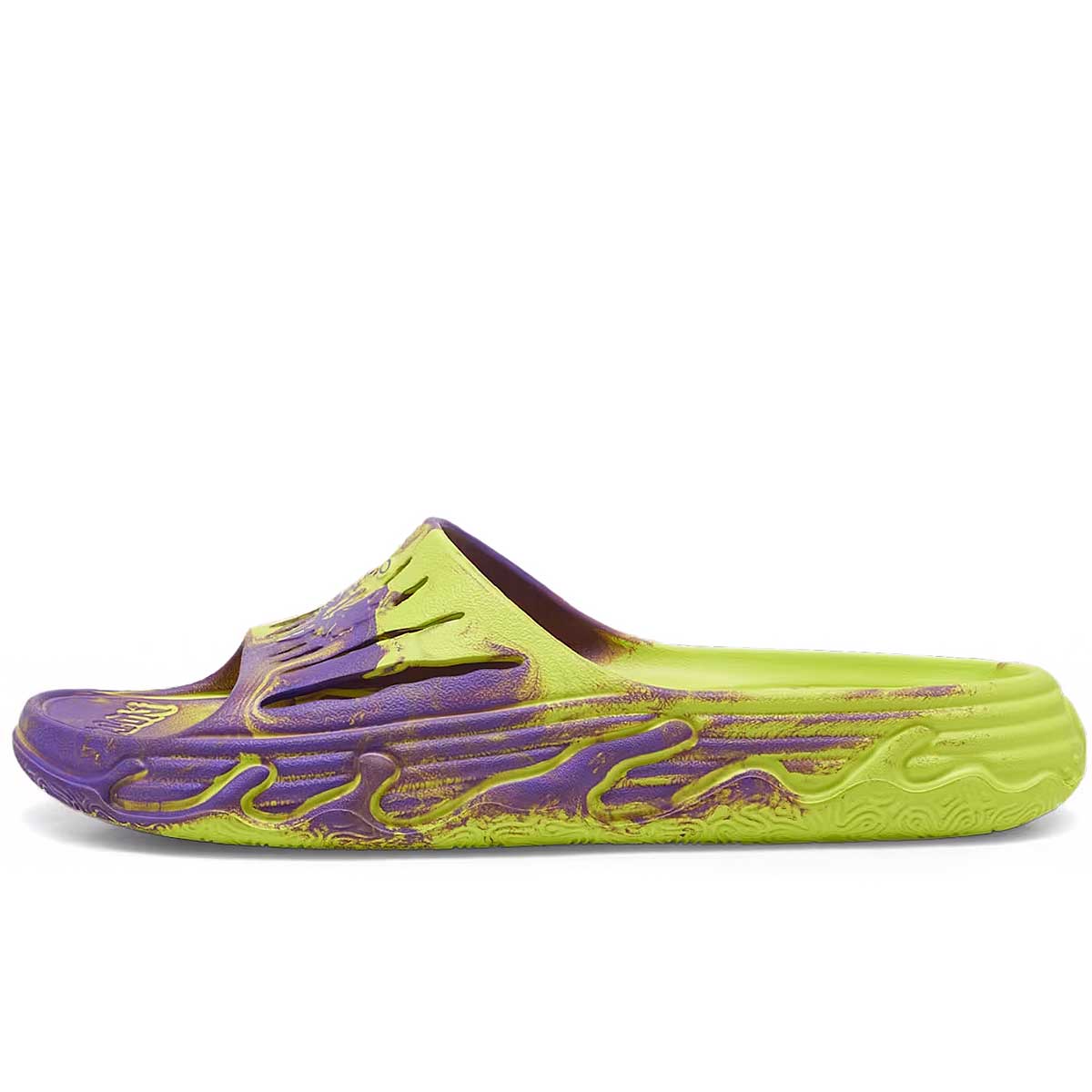 Sneakers og sko Puma MB.03 Slide, yellow/lilac Orange | 394223_09, 0