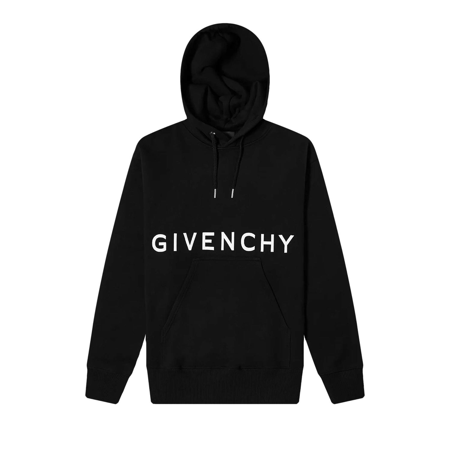 Sweatshirt Givenchy Embroidered Hoodie Sort | BMJ0C93Y69 001, 1