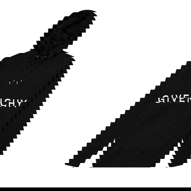 Sweatshirt Givenchy Embroidered Hoodie Sort | BMJ0C93Y69 001, 1