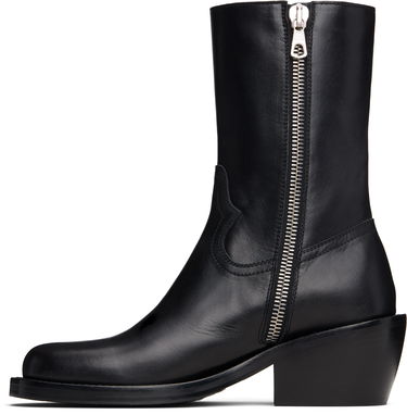 Sneakers og sko Dries Van Noten Dries Van Noten Zip Boots Sort | 252-021706-102, 2