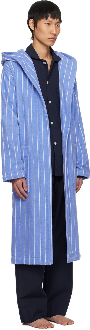 Pyjamas TEKLA Tekla Hooded Terry Bathrobe Blå | BT-MA, 1