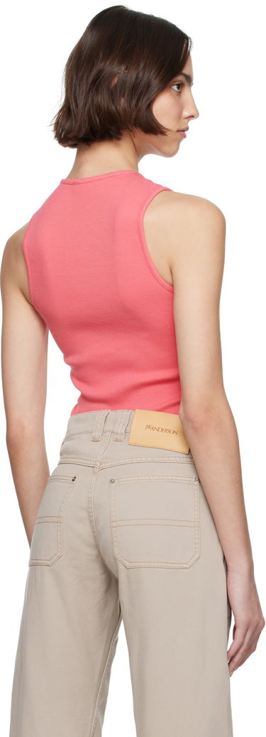Tanktop JW Anderson JW Anderson Buttoned Tank Top Lyserød | JO0266-PG1512, 2