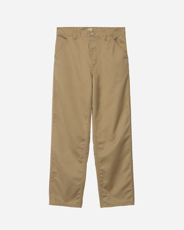 Bukser og jeans Carhartt WIP Simple Beige | I020075-8Y02, 0