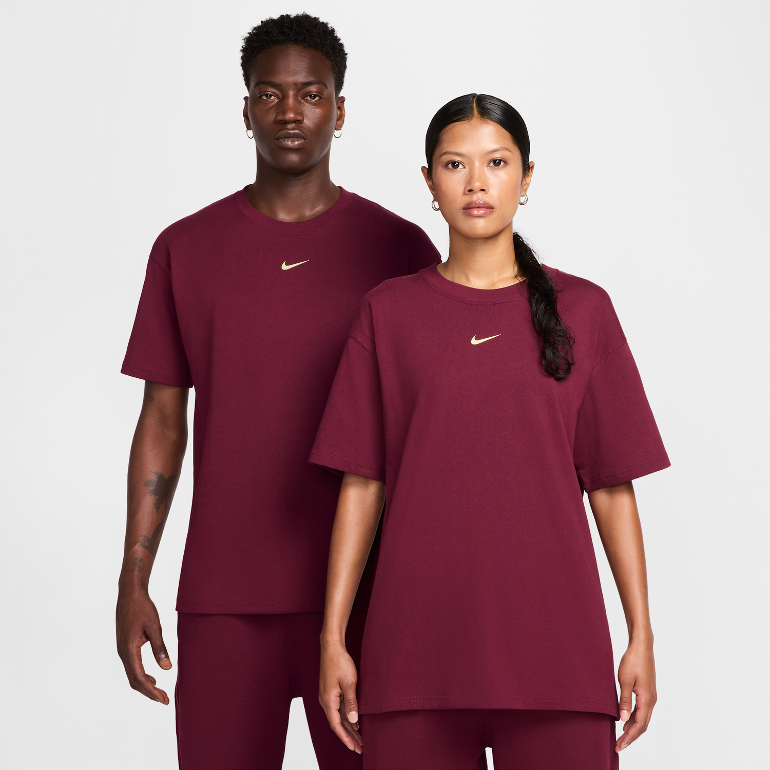 T-shirt Nike NOCTA CS Short Sleeve T-Shirt Bourgogne | HM5774-638, 1