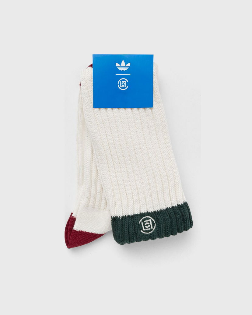 Sokker adidas Originals CLOT Crew Socks Hvid | JL7888