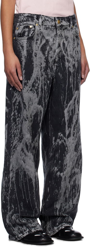 Jeans GANNI Ganni Heavy Denim Izey Jeans Sort | J1595, 1