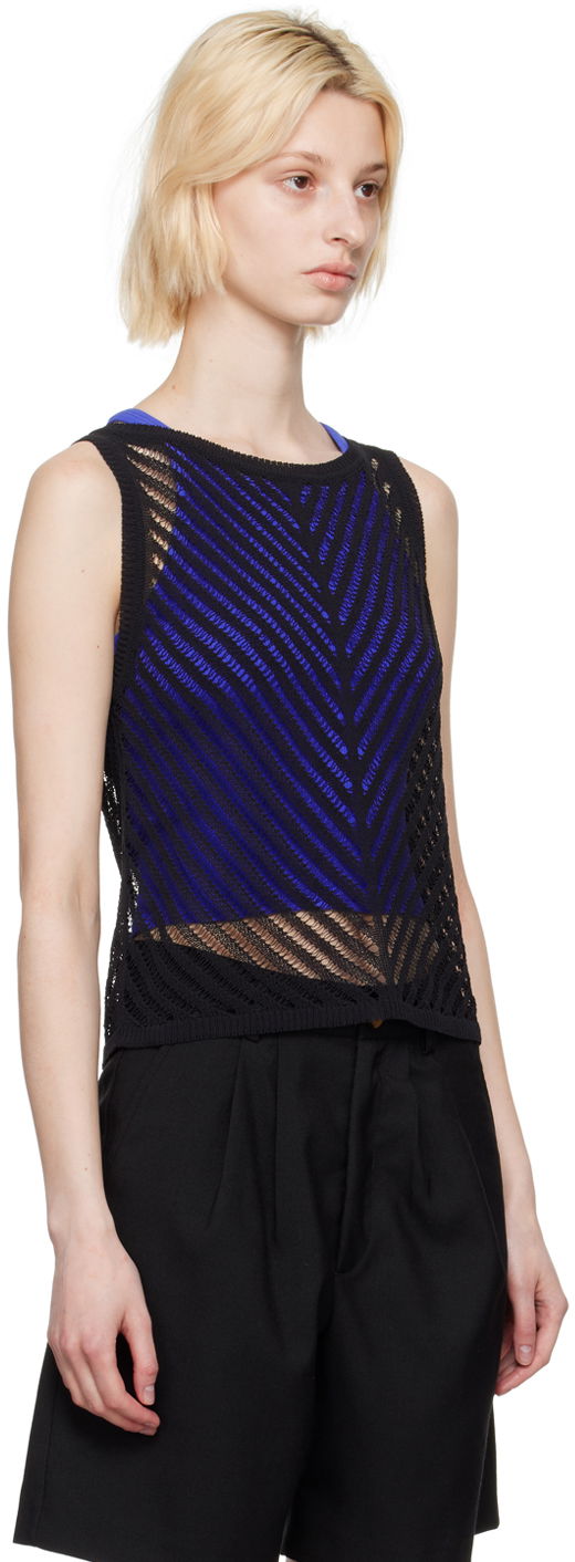 Tanktop rag & bone rag & bone Melissa Knit Tank Top Sort | WAS23P016UM16, 1