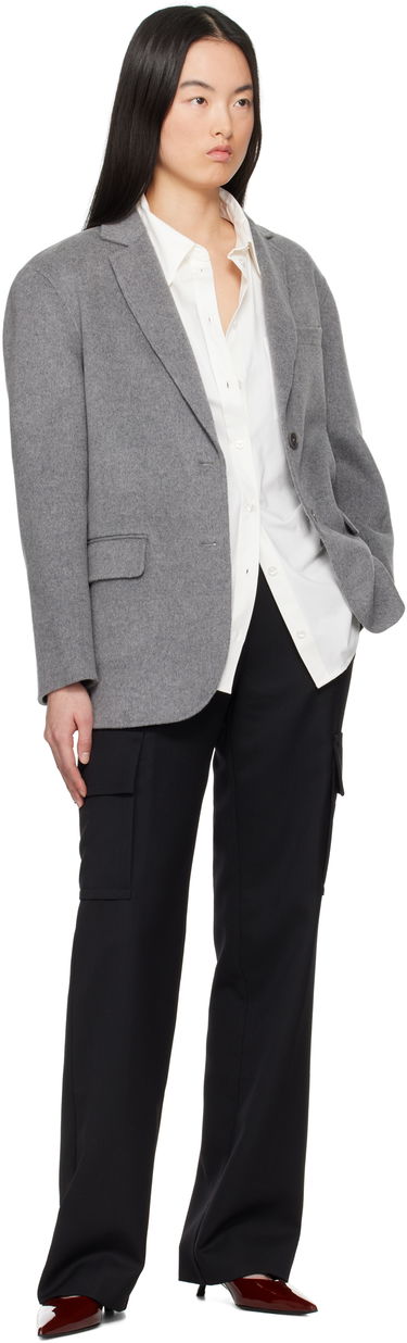Frakker Anine Bing Anine Bing Quinn Blazer Grå | A-01-10719-GRM5, 3