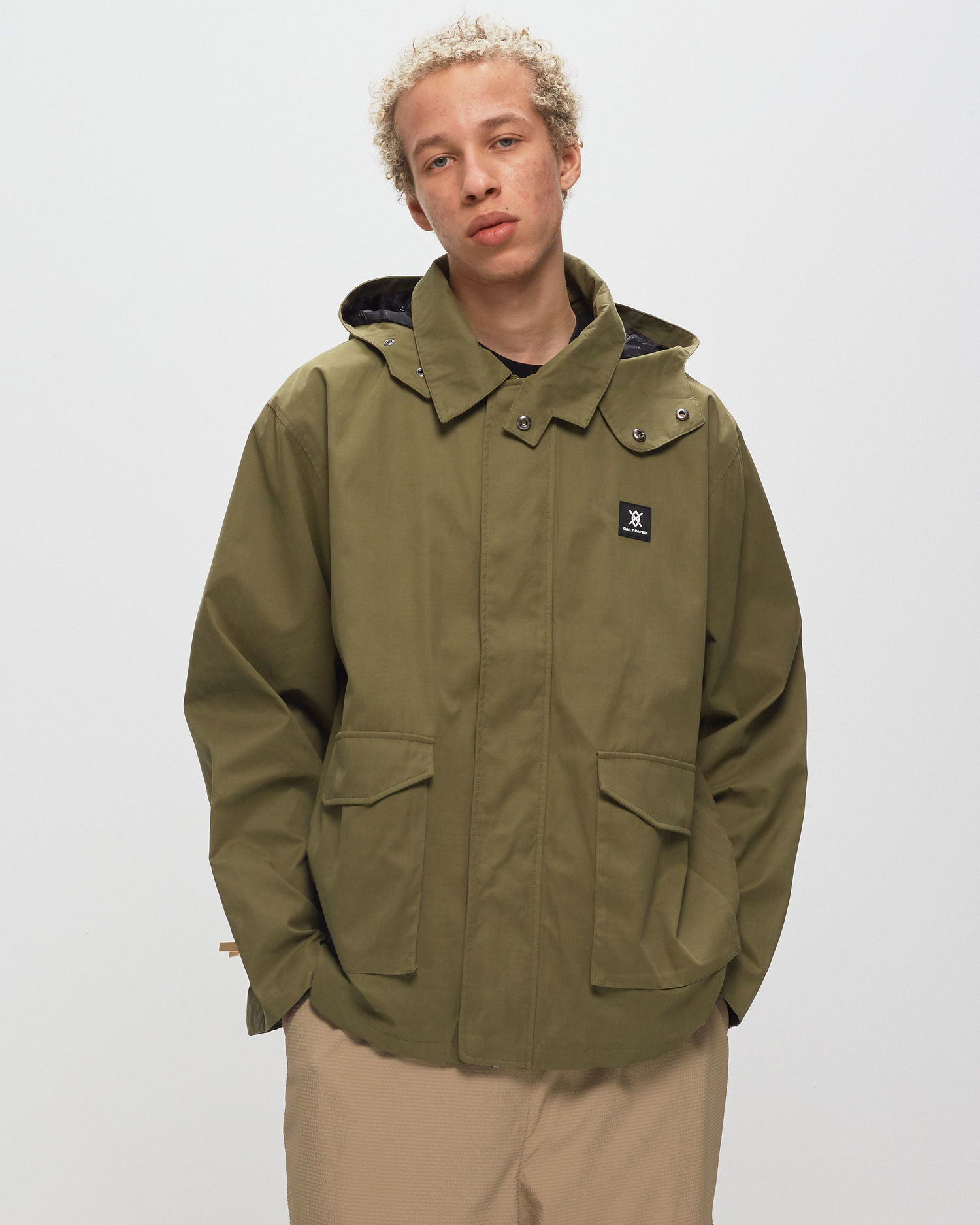 Jakke DAILY PAPER Pattara Jacket Grøn | 2311005, 1