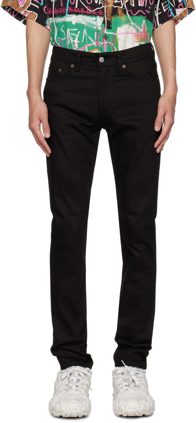 Jeans Acne Studios Skinny-Fit Jeans Sort | B00152-, 0