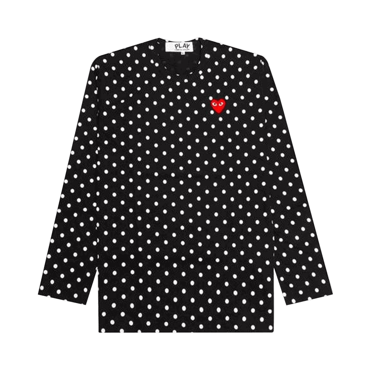 T-shirt Comme des Garçons Play Polka Dot T-Shirt Sort | AZ T166 051 1, 0