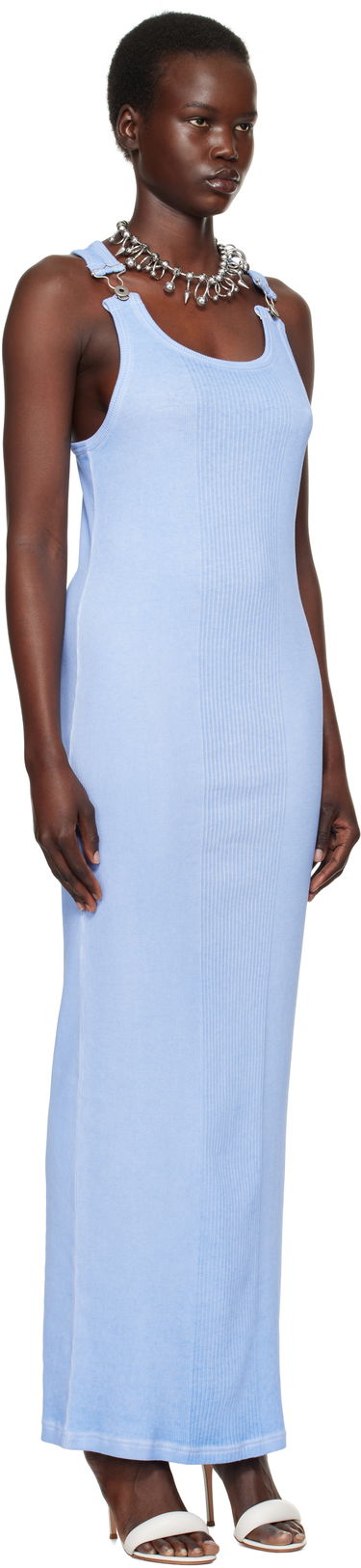 Kjole Jean Paul Gaultier Jean Paul Gaultier 'The Strapped' Maxi Dress Blå | 25/33-F-RO352-J054-52, 1