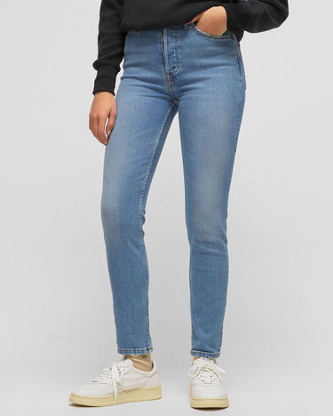Jeans RE/DONE Re/Done 90S Ultra High Rise Skinny Jeans, Size M Blå | 163-03W90UHRS, 1