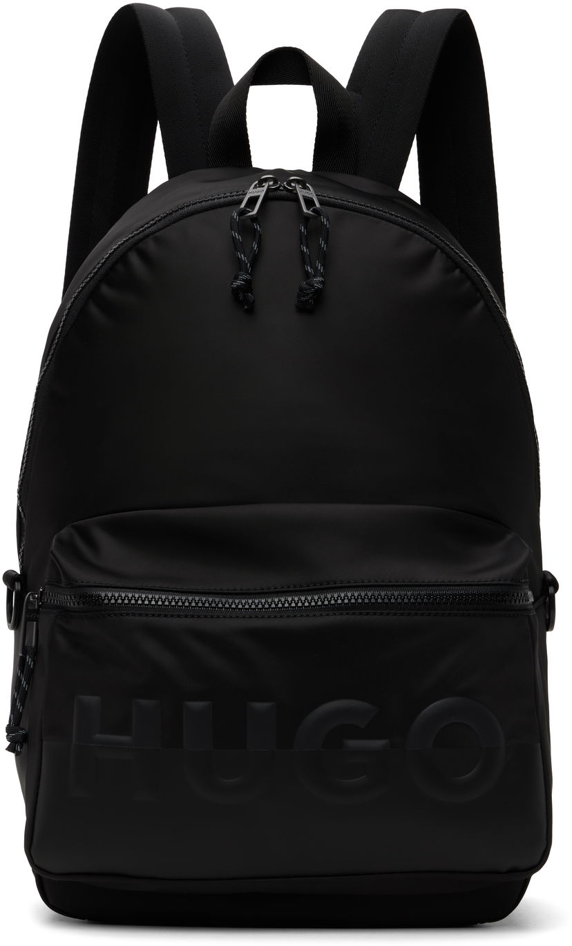 Rygsæk BOSS HUGO Printed-Logo Backpack Sort | 50547114