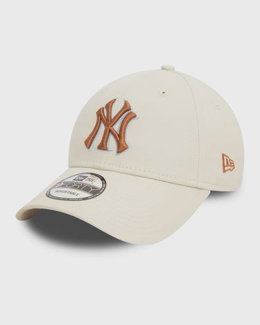 Kasket New Era MLB PATCH 9FORTY NEW YORK YANKEES Beige | 60503506, 0