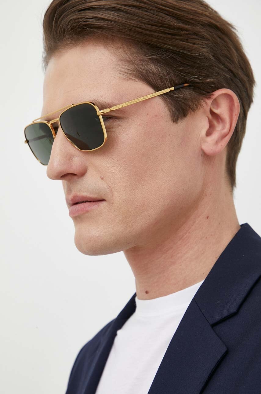 Solbriller Ray-Ban NEW CARAVAN Pilot Sunglasses Metalisk | 0RB3636.91963155, 1