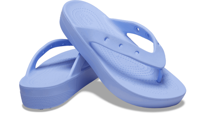 Sneakers og sko Crocs Classic Platform Flips Lilla | 207714-5Q6, 1