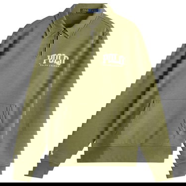 Sweatshirt Polo by Ralph Lauren Polo Ralph Lauren Arch Applique Half Zip Sweatshirt Grøn | 710967732003, 0
