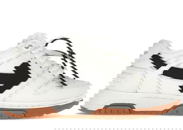 Sneakers og sko Off-White Out Of Office OOO Low Tops White Black Gum Hvid | OMIA189C99LEA011-0110, 0