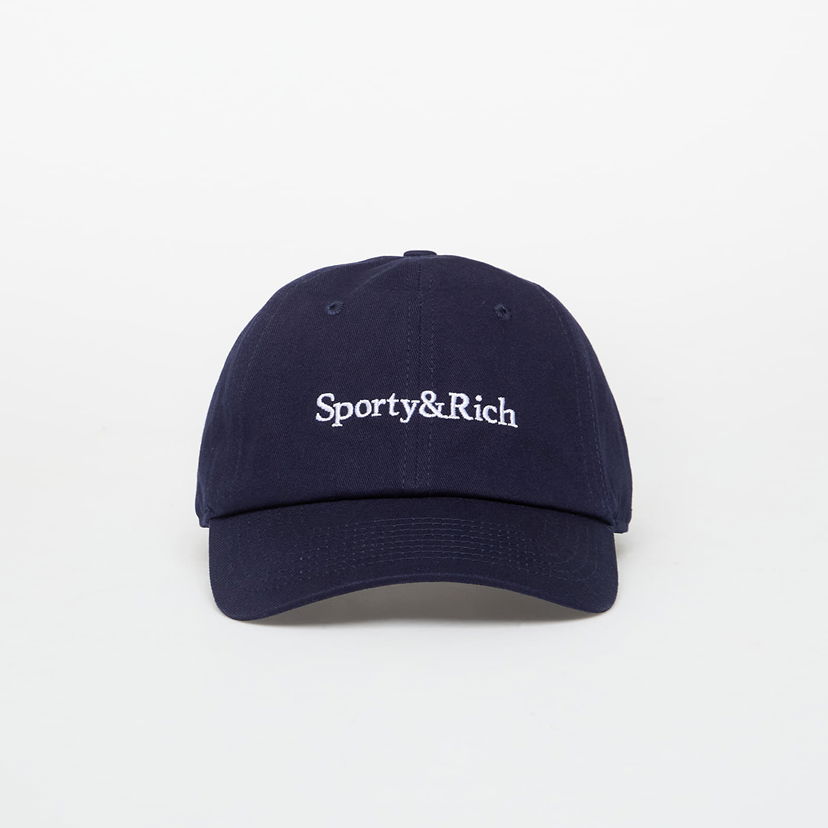 Kasket Sporty & Rich Hat Sporty & Rich Serif Logo Universal Mørkeblå | AC07964300BL106