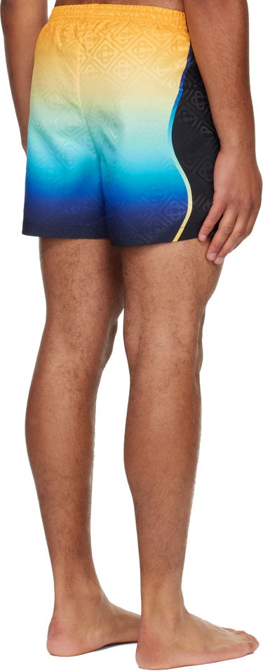 Badetøj Casablanca Casablanca Multicolor Gradient Jacquard Swim Shorts Flerfarvet | M-AW25-TR-224-01, 2