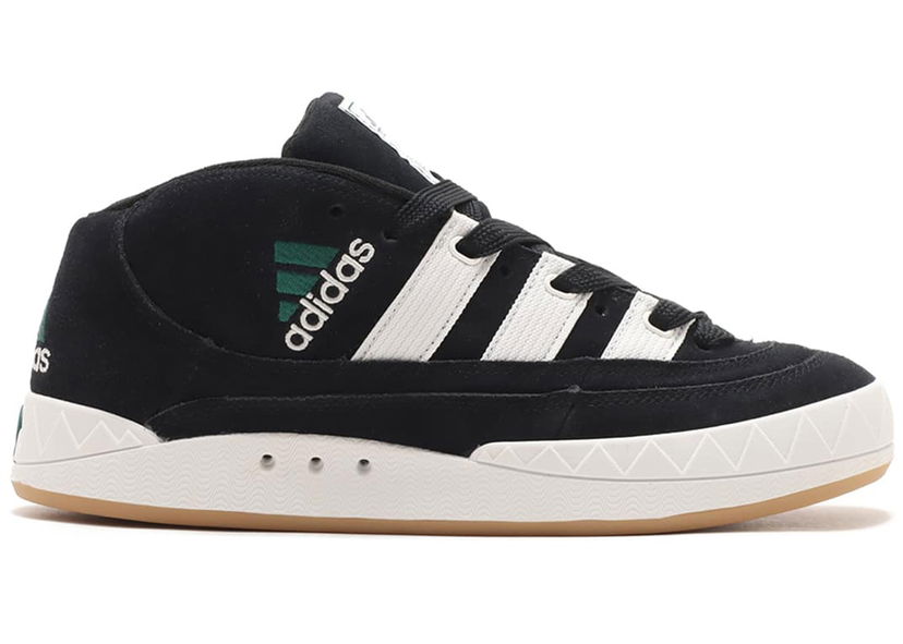 Skateboarding adidas Originals adidas Adimatic Mid atmos Black White Green Sort | IF6289