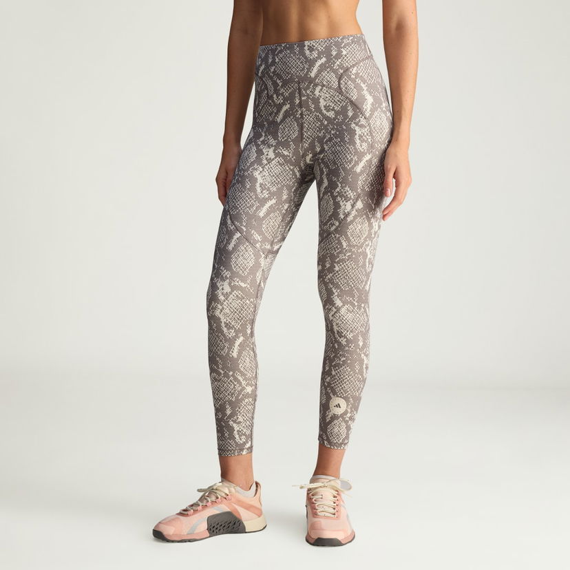 Leggings adidas Performance Stella McCartney Training 7/8 Snake Print Leggings Grå | JW4556