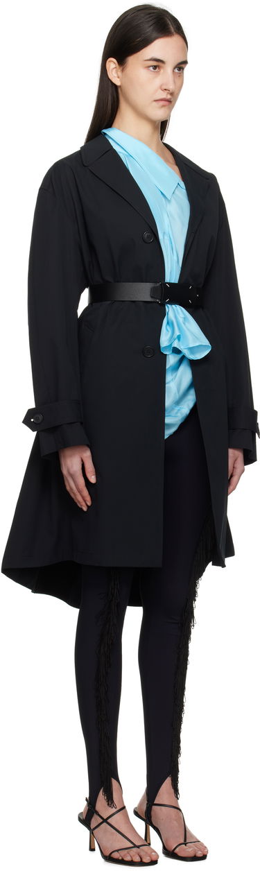 Trenchcoat Maison Margiela MM6 Maison Margiela Spliced Trench Coat Sort | S52AH0078 S78537, 1