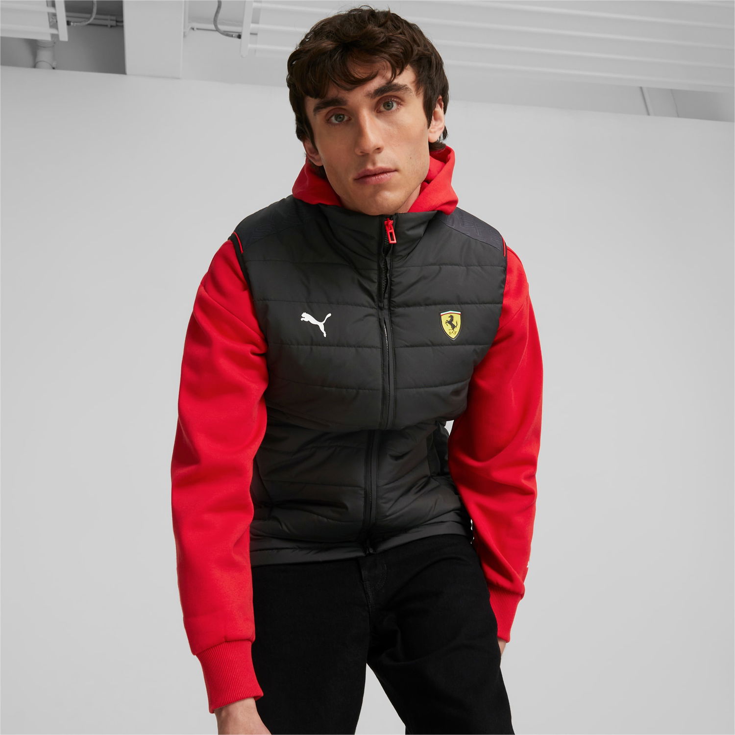 Jakke Puma Scuderia Ferrari Race Sort | 620939_01, 0