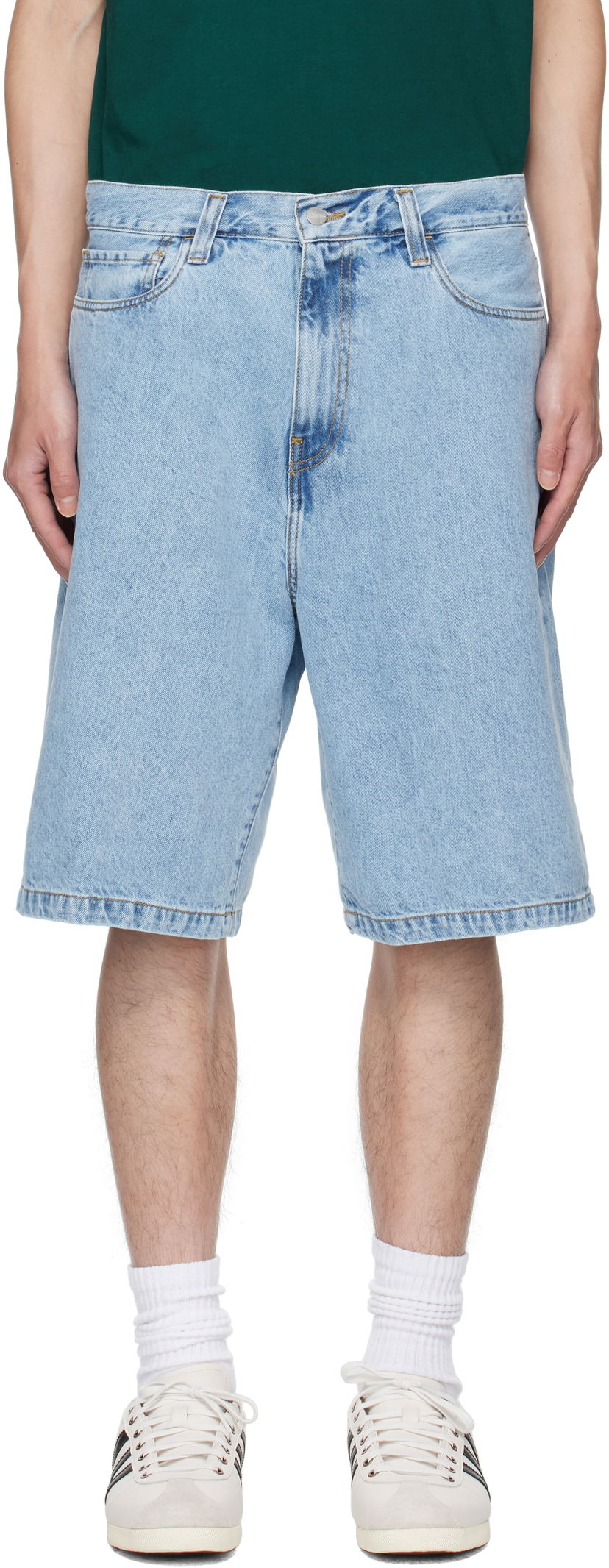Shorts Carhartt WIP Work In Progress Landon Denim Shorts Blå | I030469