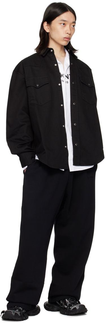 Skjorte VETEMENTS Graphic Print Shirt Hvid | VL22SH300W, 3