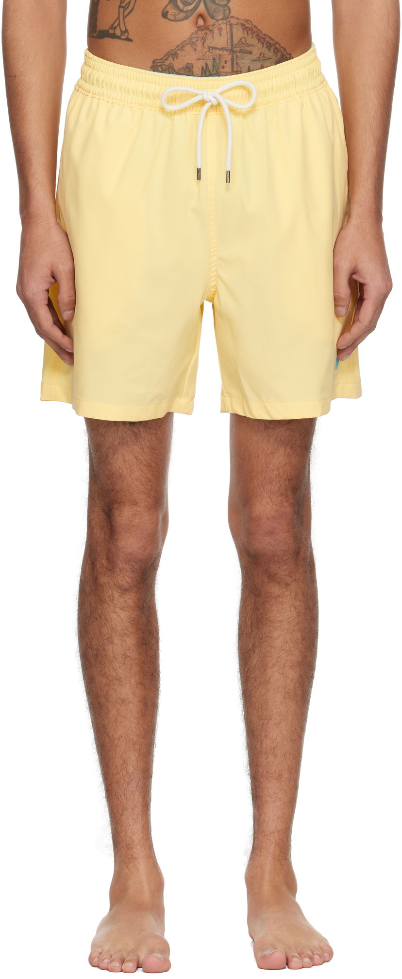 Badetøj Polo by Ralph Lauren Polo Ralph Lauren Traveler Classic 5.75-Inch Swim Shorts Gul | 710957782008