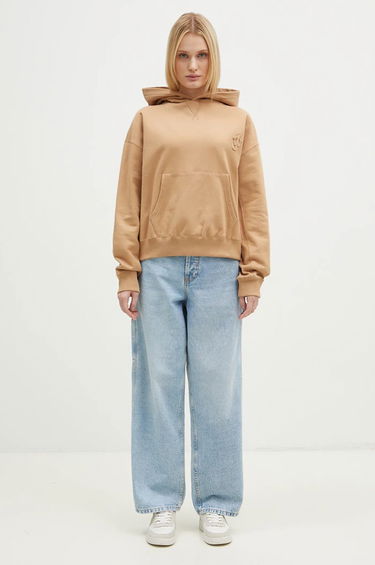 Sweatshirt JW Anderson JW Anderson Anchor Logo Hoodie Brun | JW0183.PG1631.132, 8