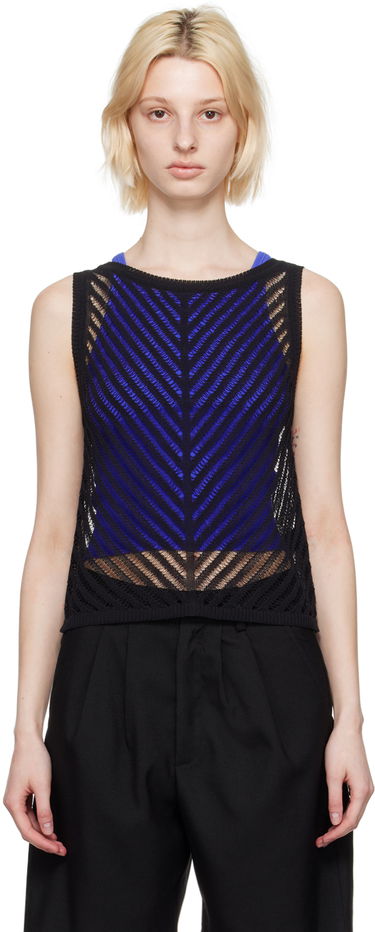 Tanktop rag & bone rag & bone Melissa Knit Tank Top Sort | WAS23P016UM16, 0