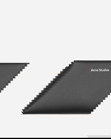 Tilbehør Acne Studios Folded Card Holder Black Grå | CG0097- 900, 1