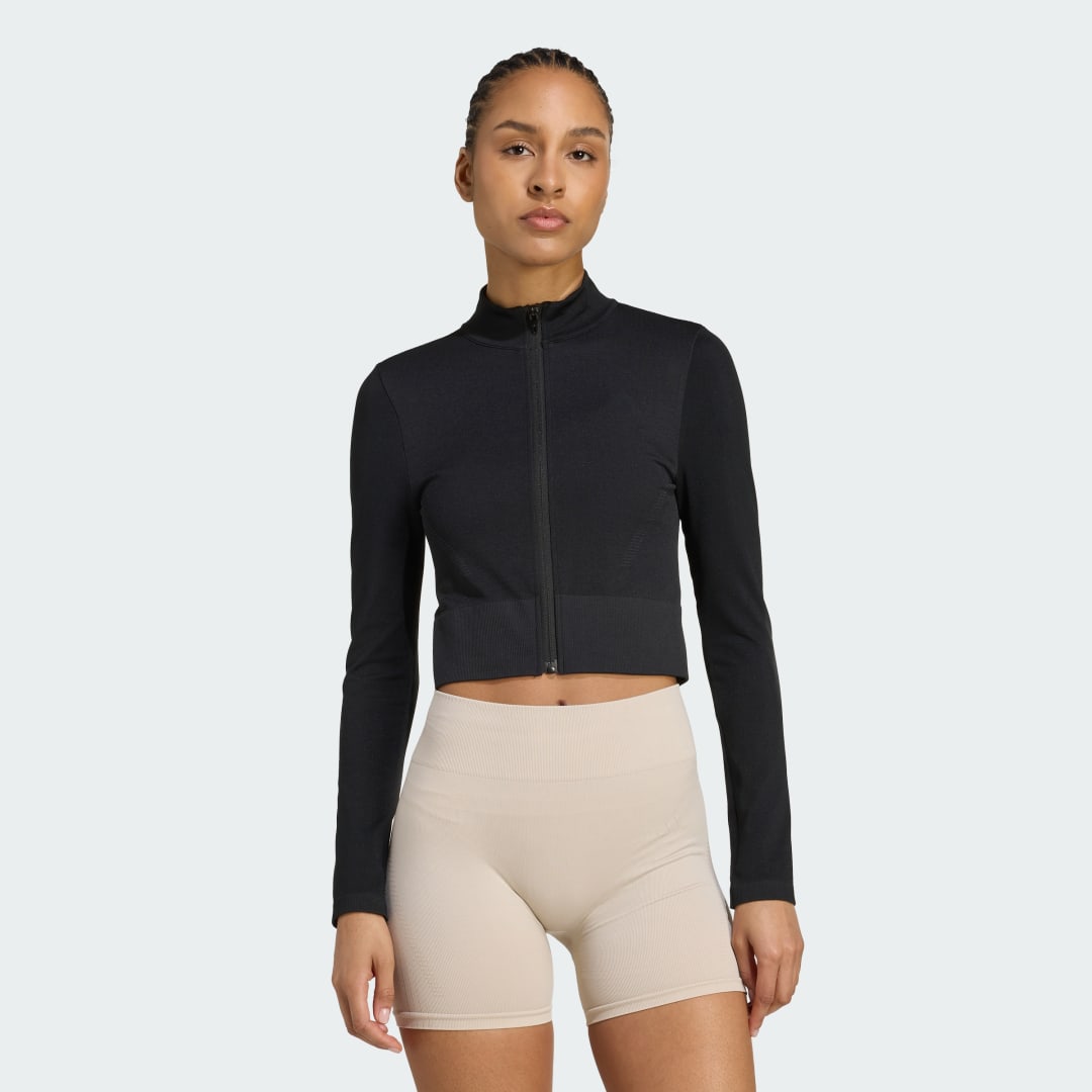 Jakke adidas Performance Essentials Training Zip Jacket Sort | JX3900, 0