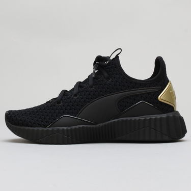 Sneakers og sko Puma Defy Varsity Wn's black - metallic gold Sort | 191148 01, 1