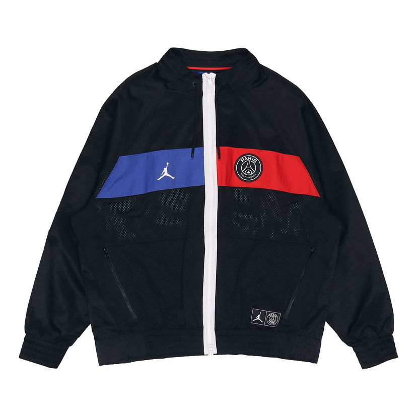 Vindjakke Jordan Paris Saint-Germain Flight Suit Jacket Sort | BQ8370-011