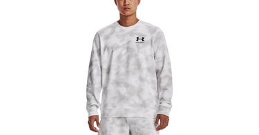 Sweatshirt Under Armour Rival Terry Nov Crew Hvid | 1377186-100, 1