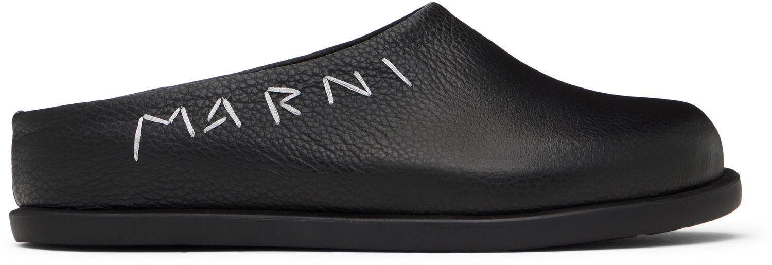 Tøj Marni Marni Fussbett Sabot Mules Sort | 79564, 0